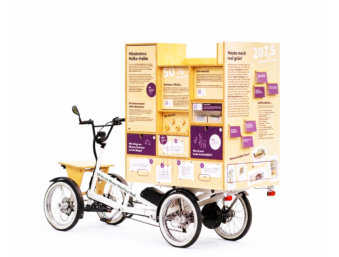 Fahrrad der Klimatour