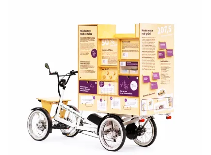 Fahrrad der Klimatour