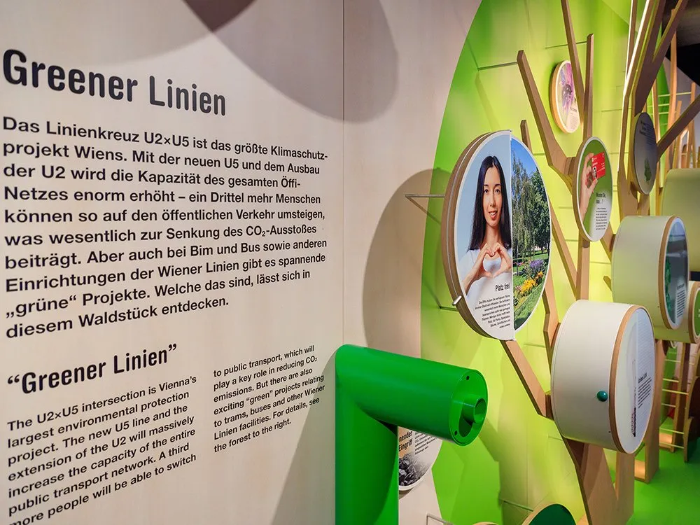 Detailansicht: Text und Grafiken vom Display